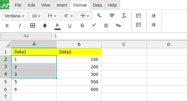 How to increase and decrease Indent