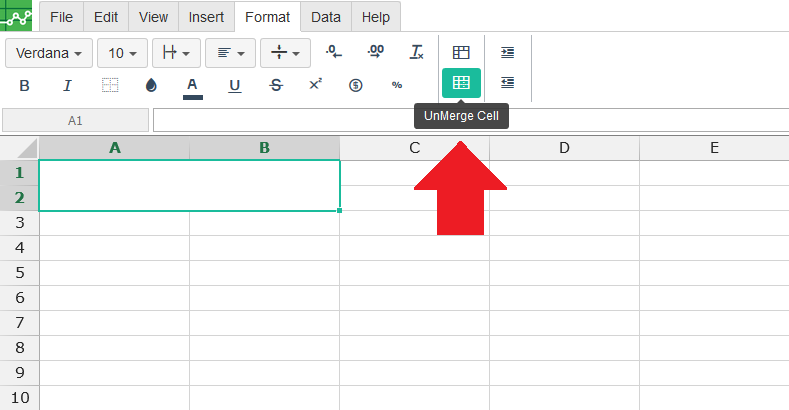 How to Merge and Unmerge Cells